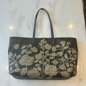 Fendi Spalmati Roll Bag Zucca